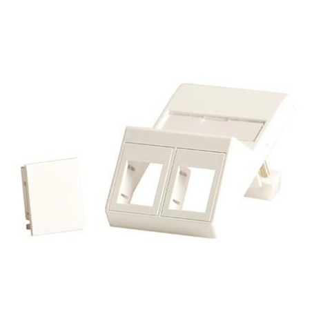 Lanview Wall Plate Angled for 2 x LVN126105 | High-Quality & Durable